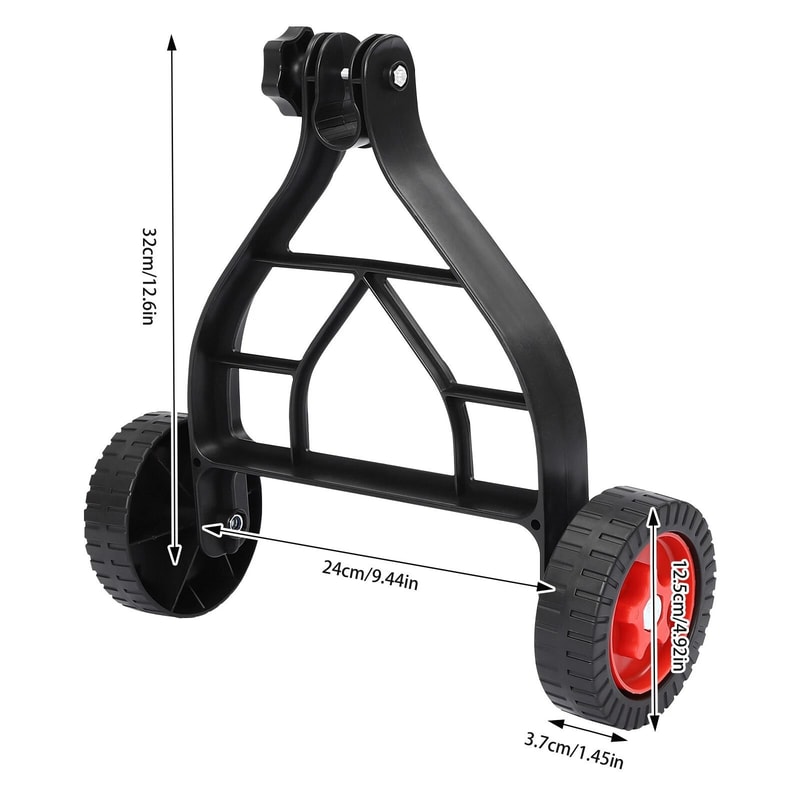 Portable Lawn Trimmer Wheel Attachment Grass Trimmer Support Wheels Brush Cutter Accessory Assista 10
