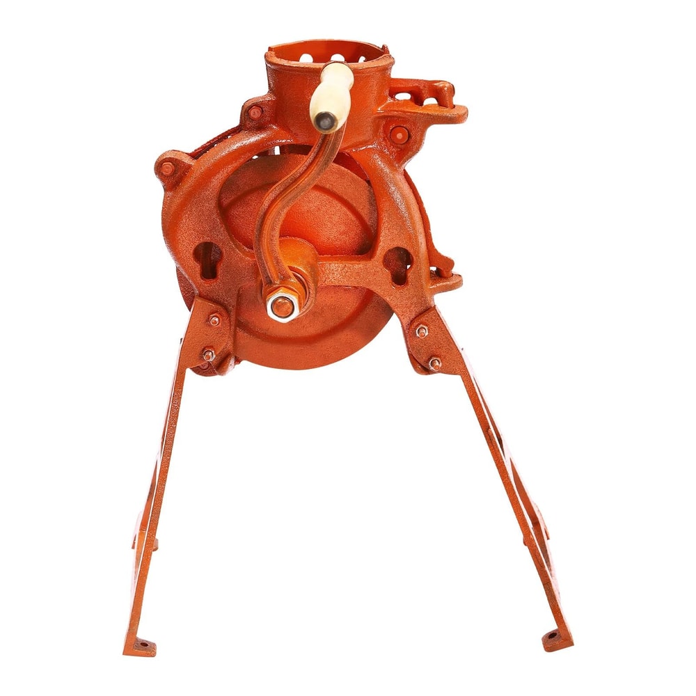 Heavy Duty Manual Farm Corn Sheller Machine Cast Iron Wood Hand Crank Shelling Tool 5