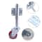 Heavy Duty Spring Loaded Gate Caster Wheel Gate Support Caster 7