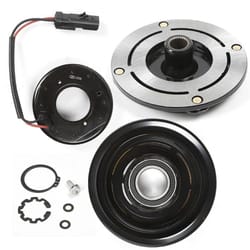 premium a/c compressor clutch kit for dodge ram durable pulley & coil plate