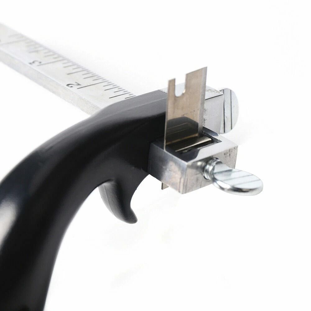 Professional Leather Strap Cutter Draw Gauge Tool For Precision Belt Cutting 2