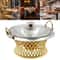 Premium Round Buffet Chafing Dish With Lid Durable Stainless Serving Warmer 12