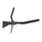 Heavy Duty 3 Piece Sheet Metal Bending Pliers Set Straight 45 90 Hand Seamers 12