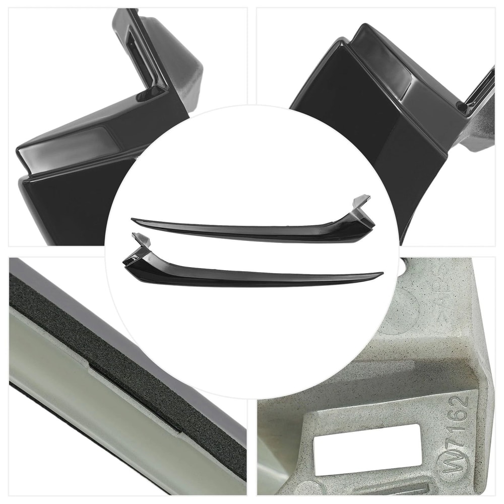 Premium Front Headlight Trim Molding Set For Honda CRV Left Right Replacement 10