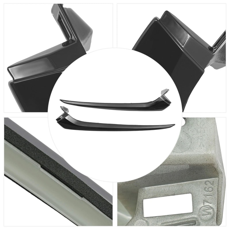Premium Front Headlight Trim Molding Set For Honda CRV Left Right Replacement 10