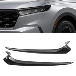 premium front headlight trim molding set for honda crv left & right replacement