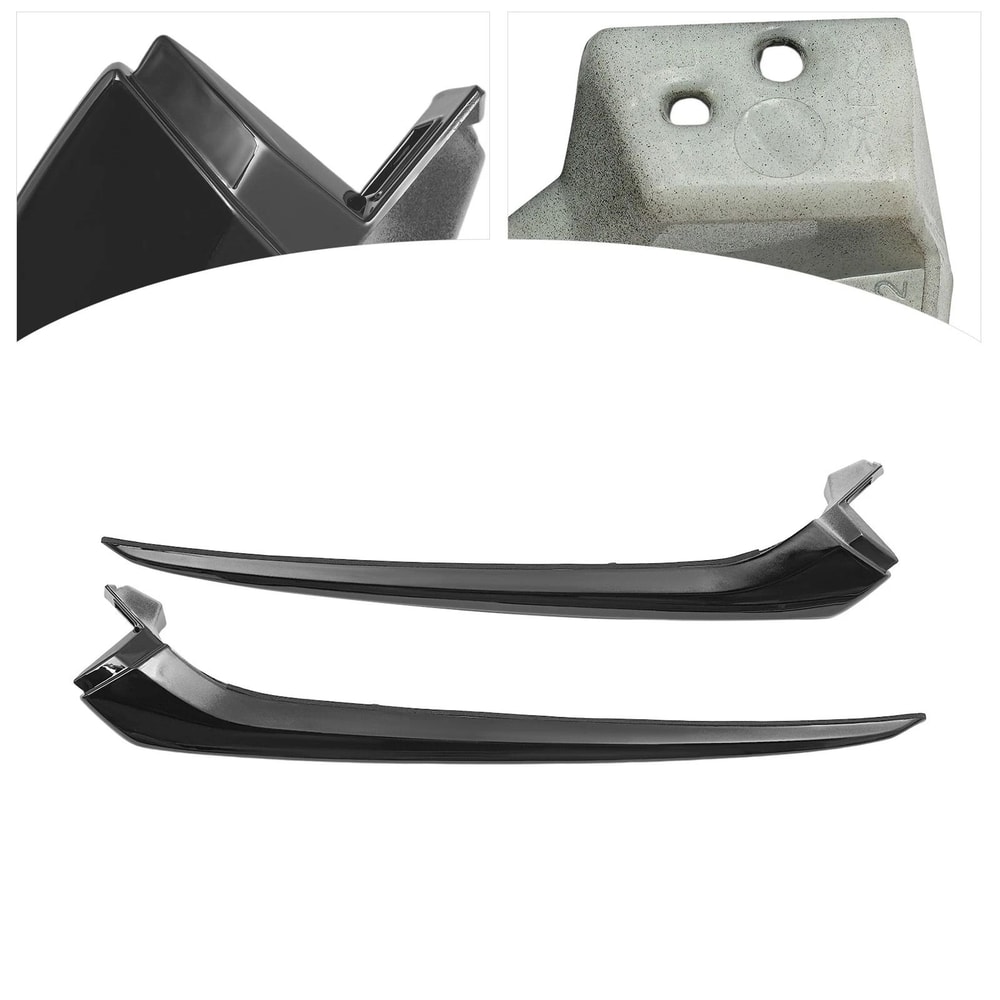 Premium Front Headlight Trim Molding Set For Honda CRV Left Right Replacement 7