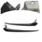 Premium Front Headlight Trim Molding Set For Honda CRV Left Right Replacement 7