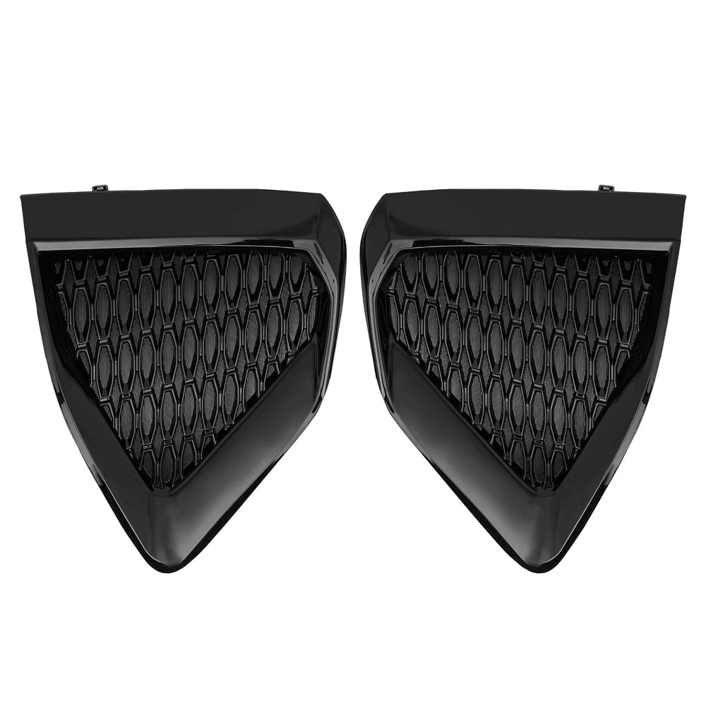 Premium Left Right Nissan Maxima Fog Light Covers Black Fog Light Replacement Covers 1