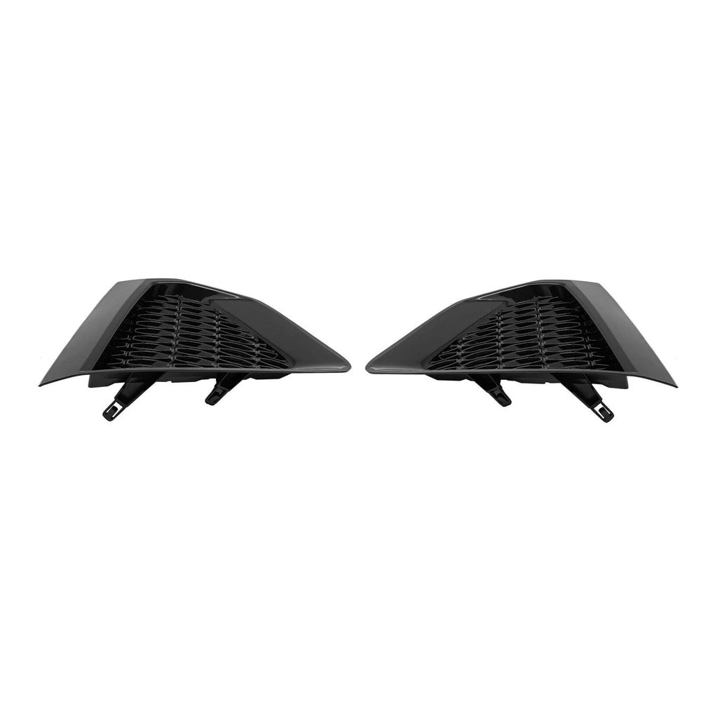 Premium Left Right Nissan Maxima Fog Light Covers Black Fog Light Replacement Covers 6