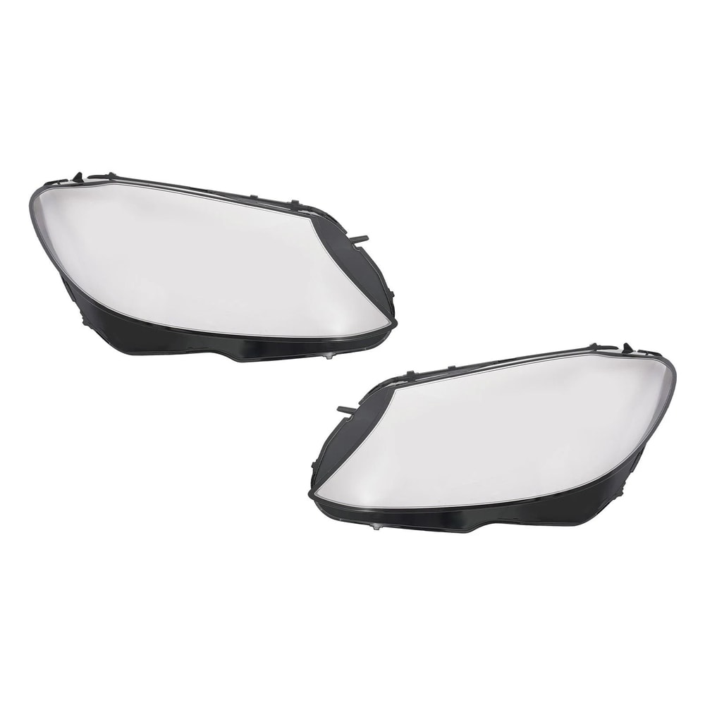 Premium Front Headlight Lens Cover Mercedes C Class Headlamp Cover 3