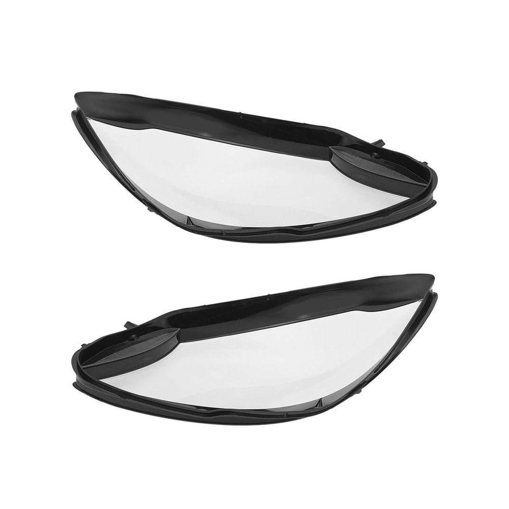 Premium Front Headlight Lens Cover Mercedes C Class Headlamp Cover 4