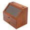Elegant Wood Perfume Organizer With Drawer Jewelry Storage Box Tiered Perfume Display Stand 5