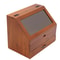 Elegant Wood Perfume Organizer With Drawer Jewelry Storage Box Tiered Perfume Display Stand 9