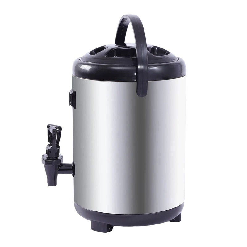 Premium Insulated Thermal Beverage Dispenser For Coffee Tea Stainless Steel Hot Cold 8