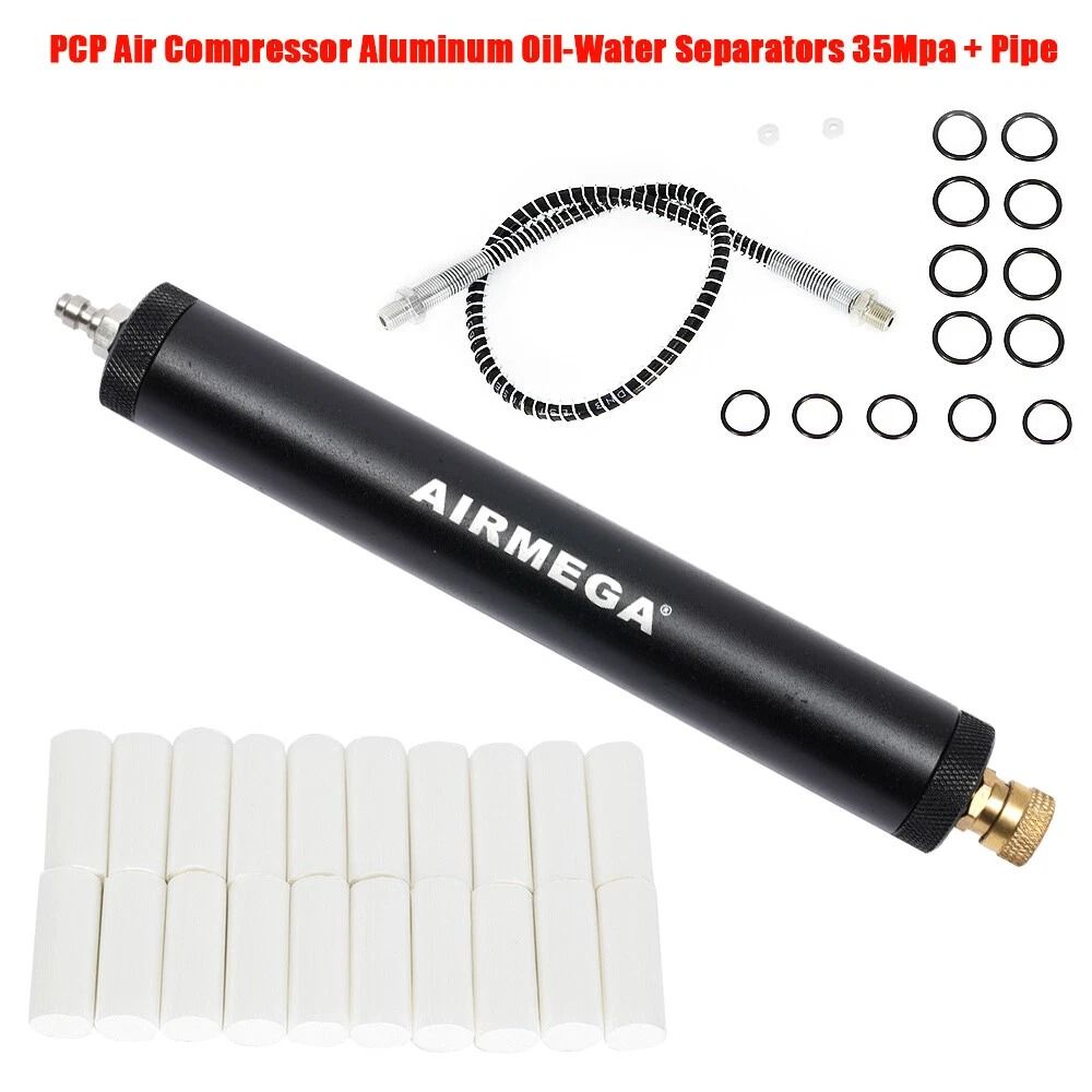 High Pressure PCP Air Filter OilWater Separator For Clean Air Filtration 9