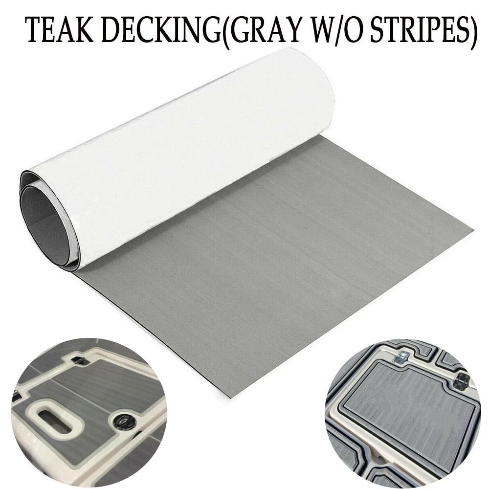 Deluxe Faux EVA Foam Boat Decking Sheet Teak Marine Yacht Flooring Pad 5