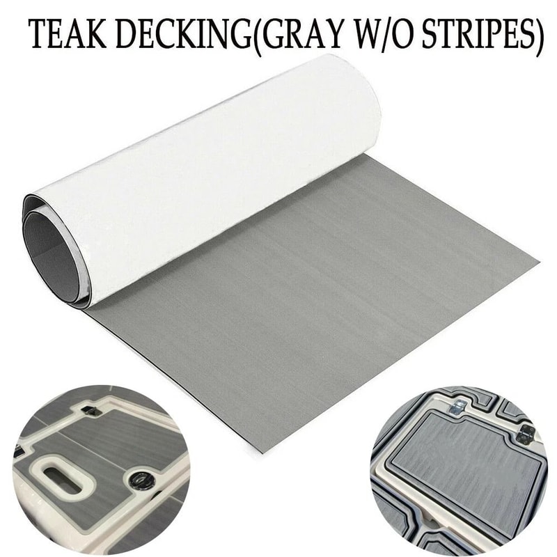 Deluxe Faux EVA Foam Boat Decking Sheet Teak Marine Yacht Flooring Pad 5