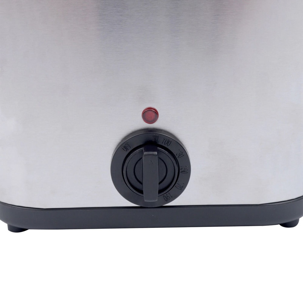 Compact Electric Fryer Stainless Steel Home Fryer Deep Fryer 3