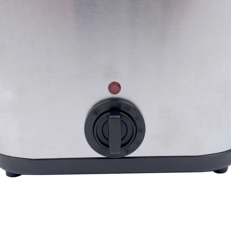 Compact Electric Fryer Stainless Steel Home Fryer Deep Fryer 3
