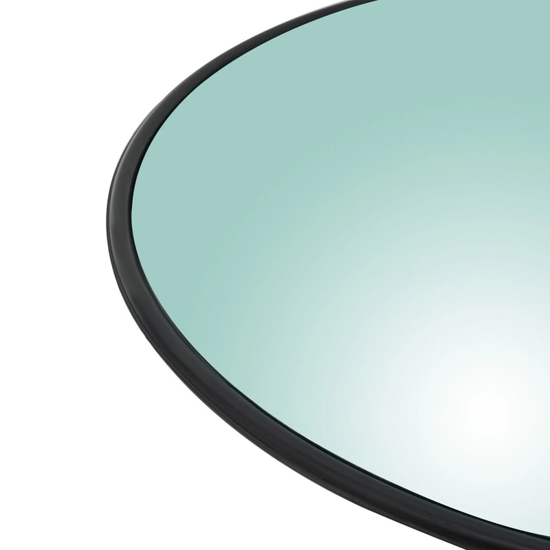 Round Corner Convex Mirror Security Safety Outdoor Driveway Garage Wide View 3