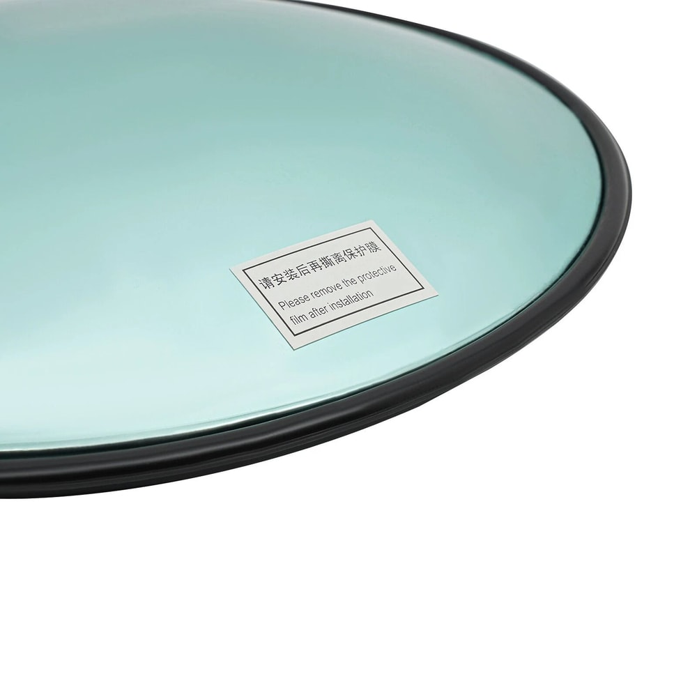 Round Corner Convex Mirror Security Safety Outdoor Driveway Garage Wide View 4