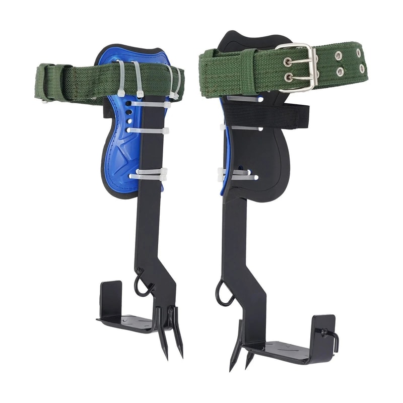 Heavy Duty Tree Climbing Spikes Adjustable Pole Climbing Spurs 2
