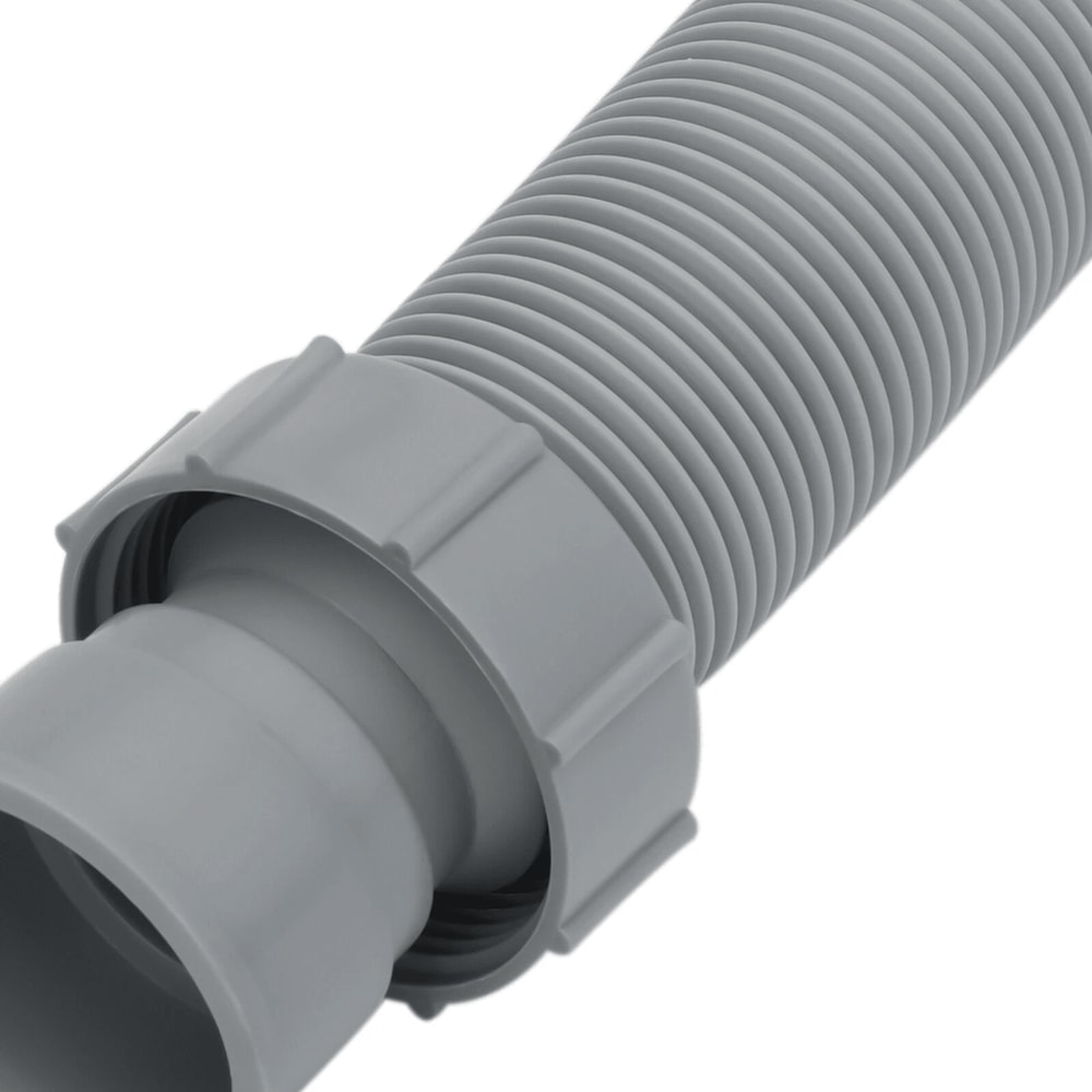 Premium Flexible Sink Drain Pipe Expandable Basin Drain Hose Tubing For Kitchen Bathroom 4