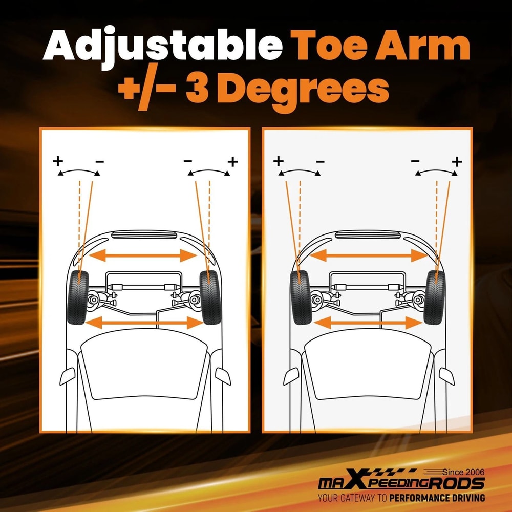 Performance Rear Adjustable Toe Arms For Honda Civic Integra Rear Adjustable Toe Arms 4