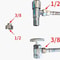 Faucet Supply Hose Female To Male Stainless Steel Connector 7