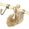 Vintage Brass Wall Mounted Towel Shelf With 4 Hooks For Bathroom Storage 8