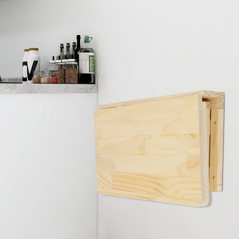 Space Saving Wall Mounted Folding Table For Home Office Kitchen And Workshop 11