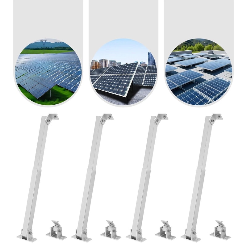 Adjustable Solar Panel Mounting Brackets For RV Roof Boat And Off Grid Systems 13