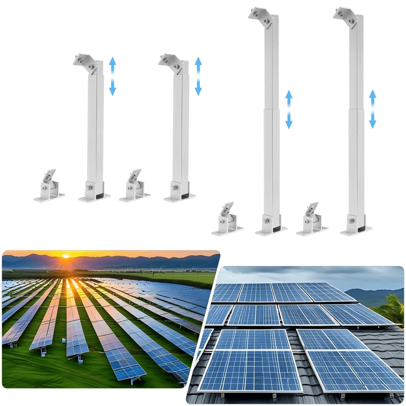 Adjustable Solar Panel Mounting Brackets For RV Roof Boat And Off Grid Systems 15