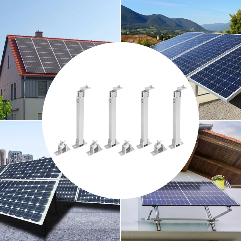 Adjustable Solar Panel Mounting Brackets For RV Roof Boat And Off Grid Systems 17