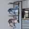 4 Tier Wall Mounted Saddle Rack For Horse Tack Storage 0