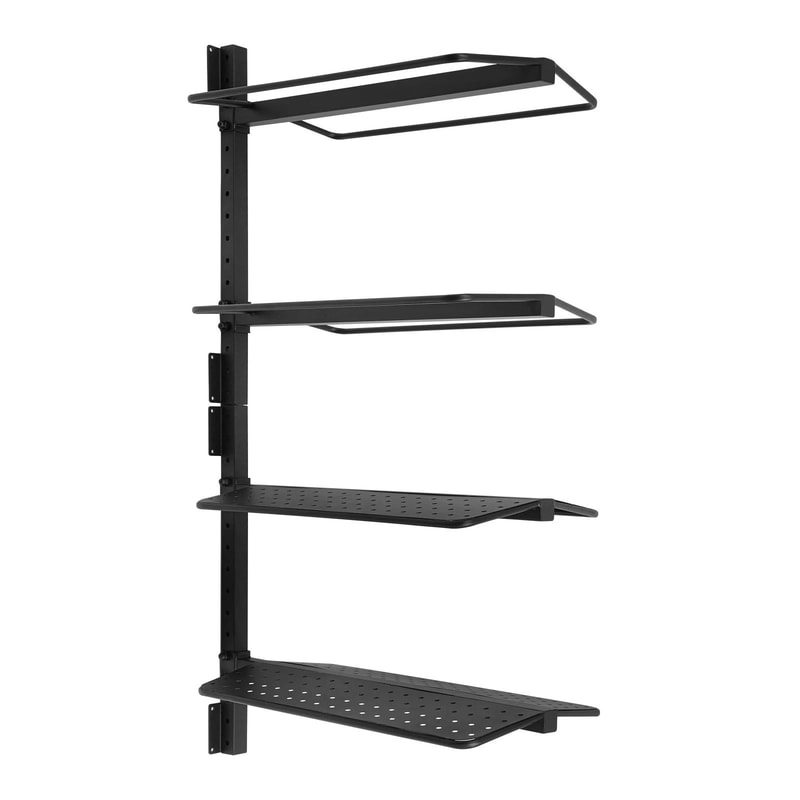 4 Tier Wall Mounted Saddle Rack For Horse Tack Storage 7