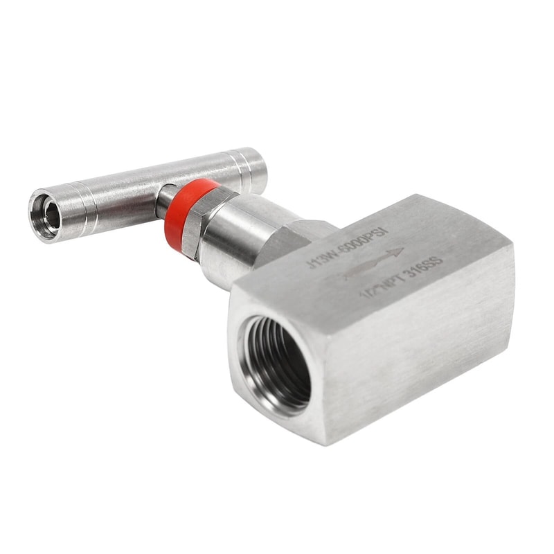Stainless Steel Needle Valve NPT PSI Hydraulic Flow Control Valve 5