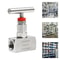 Stainless Steel Needle Valve NPT PSI Hydraulic Flow Control Valve 14