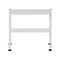 Modern Clamp On Desk Shelf With 2 Tier Organizer And Adjustable Storage Tray 9
