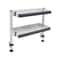 Modern Clamp On Desk Shelf With 2 Tier Organizer And Adjustable Storage Tray 11
