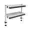 Modern Clamp On Desk Shelf With 2 Tier Organizer And Adjustable Storage Tray 11