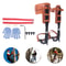 Adjustable Tree Climbing Spike Kit With Steel Gaffs And Climber Straps 11