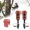 Adjustable Tree Climbing Spike Kit With Steel Gaffs And Climber Straps 0