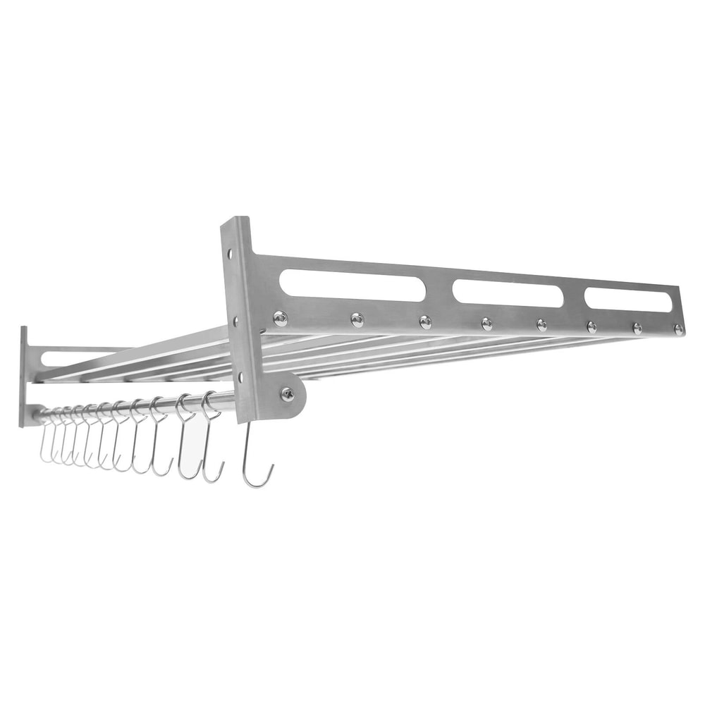 Stainless Steel Wall Mounted Microwave Rack Shelf 2