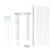 Stainless Steel Wall Mounted Microwave Rack Shelf 10