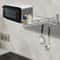 Stainless Steel Wall Mounted Microwave Rack Shelf 17