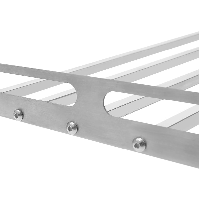 Stainless Steel Wall Mounted Microwave Rack Shelf 9
