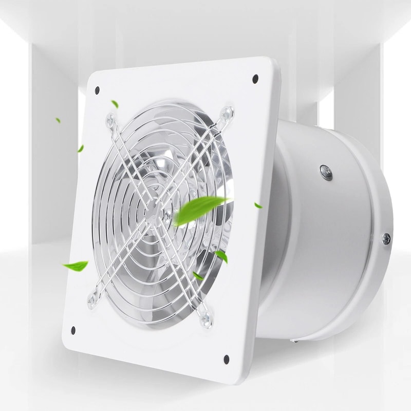 Wall Mounted Exhaust Fan For Kitchen Bathroom Ventilation 5