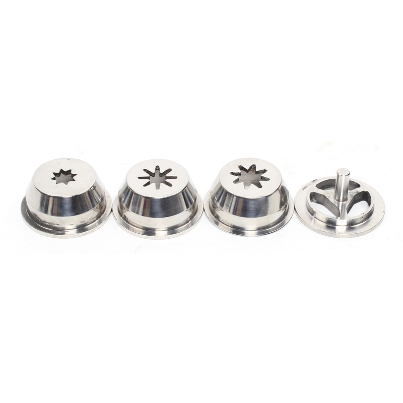 Stainless Steel Churro Nozzles Set For Churro Makers 0